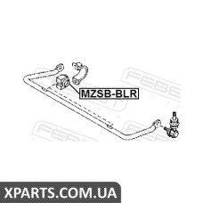 Втулка заднього стабілізатора D25 MAZDA 3 BK 2003-2008 FEBEST MZSBBLR