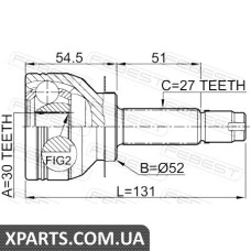 Шрус наружный FEBEST 0810B13