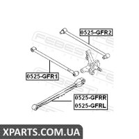 ТЯГА ЗАДНЯ ПОПЕРЕЧНА ПЕРЕДНЯ MAZDA 626 GF 1997-2002 FEBEST 0525GFR1