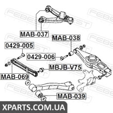 САЙЛЕНБЛОК ЗАДНЬОГО ВЕРХНЬОГО РИЧАГУ (MITSUBISHI PAJERO III MONTERO V65W/V75W 2000-2006)