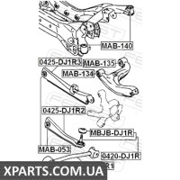 САЙЛЕНБЛОК Заднього верхнього важеля MITSUBISHI GALANT DJ1A/DJ3A/DJ5A 2006-2012 FEBEST MAB134