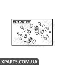 РЕМКОМПЛЕКТ СУППОРТУ ГАЛЬМОВОГО ПЕРЕДНЬОГО TOYOTA COROLLA AE10#/CE10#/EE10# 1991-2002 FEBEST 0175AE110F