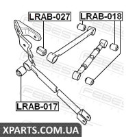 САЙЛЕНБЛОК Заднього важеля LAND ROVER FREELANDER I 1996-2006 FEBEST LRAB017