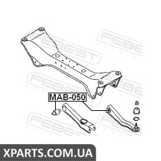 САЙЛЕНБЛОК ЗАДНЬОГО ПОперечного важеля (MITSUBISHI GALANT E55A/E75A 1992-1996) FEBEST FEBEST MAB050