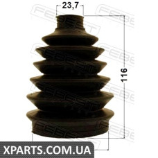 ПИЛЬНИК ШРУС ЗОВНІШНИЙ (77.5X116X23.7) КОМПЛЕКТ FEBEST 0417PCU2