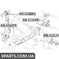 ПОДУШКА ДВИГУНА ЗАДНЯ (ГІДРАВЛИЧНА) FEBEST NMA33ARR
