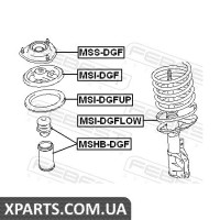 ПИЛЬНИК ПЕРЕДНЬОГО АМОРТИЗАТОРА (MITSUBISHI CARISMA DA 1995-2003) FEBEST FEBEST MSHBDGF