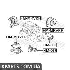 ПОДУШКА ДВИГУНА ПЕРЕДНЯ HONDA MR-V 2003-2008 FEBEST HMMRVFR
