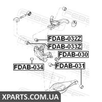 САЙЛЕНБЛОК ЗАДНЬОЇ ЦАПФИ FEBEST FDAB032Z