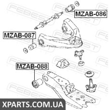 САЙЛЕНБЛОК ВЕРХНЬОГО ПЕРЕДНЬОГО РИЧАГУ MAZDA E2000/E2200 SD/SR 1997- FEBEST MZAB087