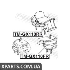 ПОДУШКА ДВИГУНА ЗАДНЯ TOYOTA ALTEZZA/ALTEZZA GITA GXE10/SXE10 1998-2005 FEBEST TMGX110RR