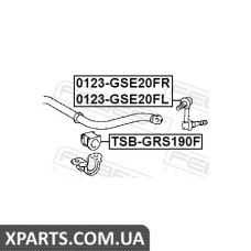 ВТУЛКА ПЕРЕДНЕГО СТАБИЛИЗАТОРА D27.2 (LEXUS IS250/350 GSE20 2005-) FEBEST FEBEST TSBGRS190F