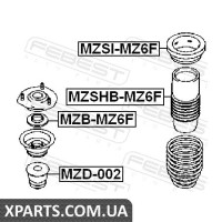 ПІДШИПНИК ОПОРИ ПЕРЕДНЬОГО АМОРТИЗАТОРА MAZDA 6 GG 2002-2008 FEBEST MZBMZ6F