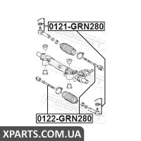 НАКІНЕЧНИК РУЛЬОВИЙ FEBEST 0121GRN280
