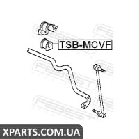 ВТУЛКА ПЕРЕДНЬОГО СТАБІЛІЗАТОРА D16.5 (TOYOTA CAMRY SXV2#/MCV2# 1996-2001) FEBEST FEBEST TSBMCVF