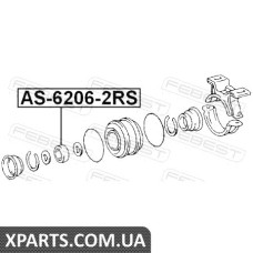 ПІДШИПНИК кульковий MAZDA 3 BK 2003-2008 FEBEST AS62062RS