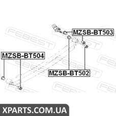 ВТУЛКА РЕСОРИ MAZDA BT-50 2006-2011 FEBEST MZSBBT503