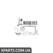 ВТУЛКИ ПЕРЕДНЬОГО СТАБІЛІЗАТОРА-КОМПЛЕКТ MERCEDES BENZ ML-CLASS 163 1998-2005 FEBEST BZSB001