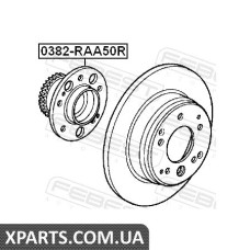 Подшипник ступицы колеса задний HONDA ODYSSEY II (RHD) RA6/RA7/RA8/RA9 1999-2003 FEBEST 0382RAA50R