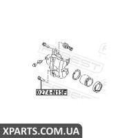 ВТУЛКА НАПРЯМНА СУППОРТА ГАЛЬМОВОГО ПЕРЕДНЬОГО NISSAN AD VAN/WINGROAD Y11 1999-2004 FEBEST 0274N15F