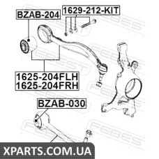 САЙЛЕНБЛОК ПЕРЕДНІЙ ПОПЕРЕЧНОЇ ТЯГИ MERCEDES BENZ GLK-CLASS 204 2007- FEBEST BZAB030