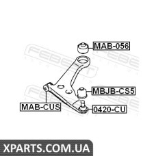 ОПОРА ШАРОВАЯ ПЕРЕДНЕГО НИЖНЕГО РЫЧАГА (MITSUBISHI LANCER CS 2000-2009) FEBEST FEBEST 0420CU