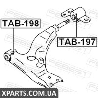 САЙЛЕНБЛОК ПЕРЕДНІЙ ПЕРЕДНЬОГО ВАЖЕЛЯ TOYOTA CARINA 2 AT17#/ST171/CT171 1988-1992 FEBEST TAB198