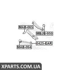 САЙЛЕНБЛОК ЗАДНЬОГО ПОперечного важеля (MITSUBISHI GALANT E55A/E75A 1992-1996) FEBEST FEBEST MAB065