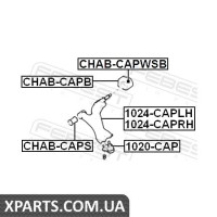 САЙЛЕНБЛОК ПЕРЕДНІЙ ПЕРЕДНЬОГО РИЧАГУ CHEVROLET CAPTIVA (C100) 2007- FEBEST CHABCAPS