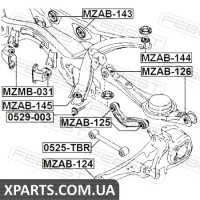 ТЯГА ЗАДНЯ ПОПЕРЕЧНА MAZDA CX-9 TB 2007-2013 FEBEST 0525TBR