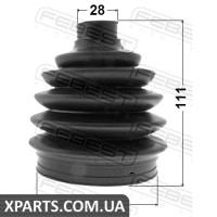 ПИЛЬНИК ШРУС ЗОВНІШНИЙ КОМПЛЕКТ 89X111X28 FEBEST 1417PNA