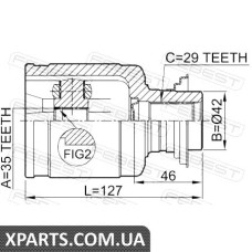 ШРУС ВНУТРІШНІЙ ПРАВИЙ 35X42X29 HONDA MR-V 2003-2008 FEBEST 0311YD2RH