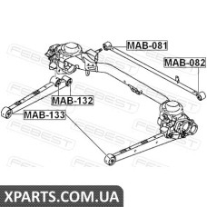 САЙЛЕНБЛОК ЗАДНЕЙ ПРОДОЛЬНОЙ ТЯГИ MITSUBISHI I [AI] HA1W/HA3W 2007- FEBEST MAB133