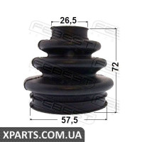ПИЛЬНИК ШРУС ЗОВНІШНИЙ (57.5X72X26.5) КОМПЛЕКТ FEBEST 1417REXR