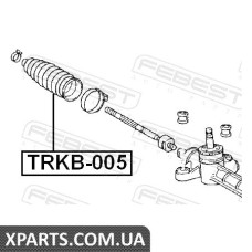 Пильовик рульової рейки TOYOTA COROLLA CE120/NZE12#/ZZE12# 2000-2008 FEBEST TRKB005