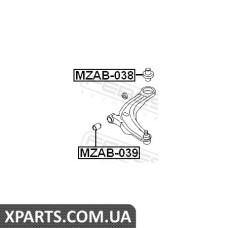 САЙЛЕНБЛОК ЗАДНІЙ ПЕРЕДНЬОГО ВАЖЕЛЯ (MAZDA MPV LW 1999-2006) FEBEST FEBEST MZAB038