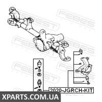 ОПОРА КУЛЬОВА ЗАДНЬОЇ ЦАПФИ КОМПЛЕКТ CHRYSLER JEEP GRAND CHEROKEE 1997-2004 FEBEST 2020JGRCHKIT