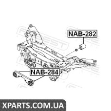 САЙЛЕНБЛОК ПОДУШКИ ДИФЕРЕНЦІАЛУ NISSAN QASHQAI J10F 2006- FEBEST NAB284