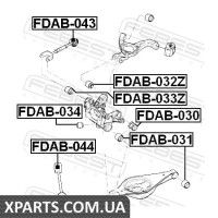 САЙЛЕНБЛОК ЗАДНЕЙ ЦАПФЫ FEBEST FDAB033Z
