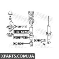 Пильовик заднього амортизатора HONDA CR-V RD1/RD2 1997-2001 FEBEST HSHBRD4R