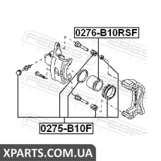 РЕМКОМПЛЕКТ СУППОРТУ ГАЛЬМОВОГО ПЕРЕДНЬОГО NISSAN ALMERA B10RS (CLASSIC) 2006-2012 FEBEST 0275B10F