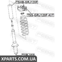 САЙЛЕНБЛОК ПЕРЕДНЬОГО АМОРТИЗАТОРА TOYOTA LAND CRUISER PRADO 120 GRJ12#/KDJ12#/RZJ12#/TRJ12#/VZJ12# 2 FEBEST TAB102