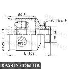 ШРУС ВНУТРІШНІЙ ПРАВИЙ 25X42X26 HYUNDAI TUCSON 2004-2010 FEBEST 1211TUCRH