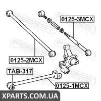 ТЯГА ЗАДНЯ ПОРІЧНА НЕРЕГУЛОВАНА TOYOTA CAMRY SXV2#/MCV2# 1996-2001 FEBEST 01252MCX