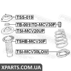 ОПОРА ПЕРЕДНЬОГО АМОРТИЗАТОРА TOYOTA CAMRY ACV3#/MCV3# 2001-2006 FEBEST TSS019