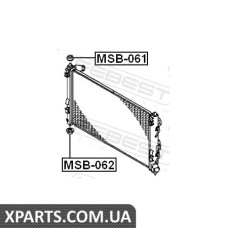 ВТУЛКА КРІПЛЕННЯ РАДІАТОРА MITSUBISHI LANCER CS 2000-2009 FEBEST MSB062
