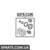 РЕМКОМПЛЕКТ СУППОРТУ ГАЛЬМОВОГО ЗАДНЬОГО FEBEST 0375CUR