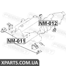 ПОДУШКА ДВИГУНА ЗАДНЯ NISSAN PATROL SAFARI Y61 1997-2006 FEBEST NM012