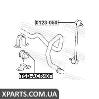 ВТУЛКА ПЕРЕДНЬОГО СТАБІЛІЗАТОРА D24 TOYOTA ESTIMA T/L ACR40/MCR40 4WD 1999-2006 FEBEST TSBACR40F ВТУЛКА ПЕРЕДНЬОГО СТАБІЛІЗАТОРА D24 TOYOTA ESTIMA T/L ACR40/MCR40 4WD 1999-2006 FEBEST TSBACR40F
