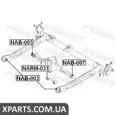 ТЯГА ЗАДНІЙ ПІДВІСКИ NISSAN PRIMERA P11 1996-2001 FEBEST NARM031